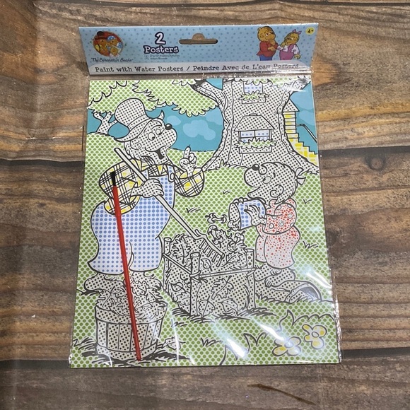 The Berenstain Bears Paint with Water 8x10 Posters. - Picture 1 of 6